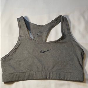 Grey Nike Sports Bra
